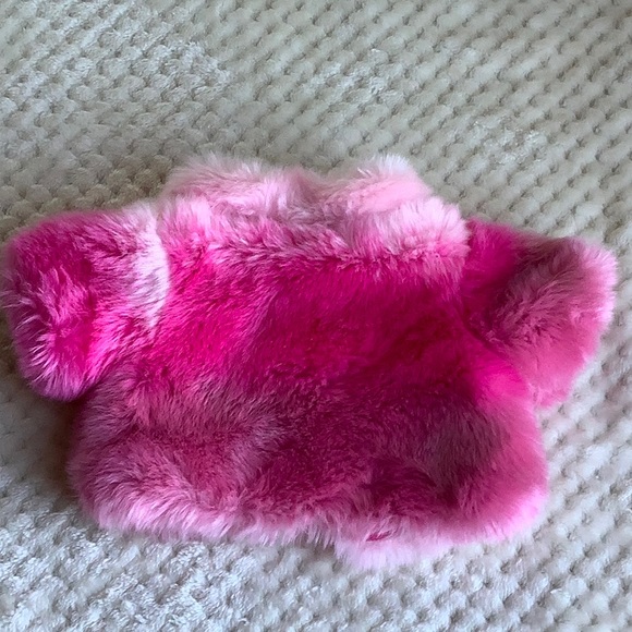Build-A-Bear Pink Furry Coat For Build A Bear Plush - Picture 7 of 7